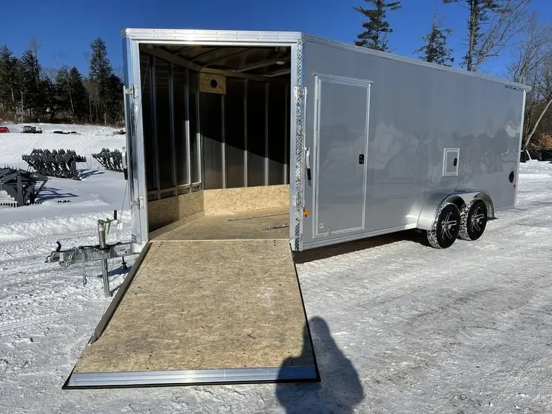 2022 Stealth Trailers  7x18 Aluminum 3-Place Enclosed Snow Trailer w/ Extra Height!