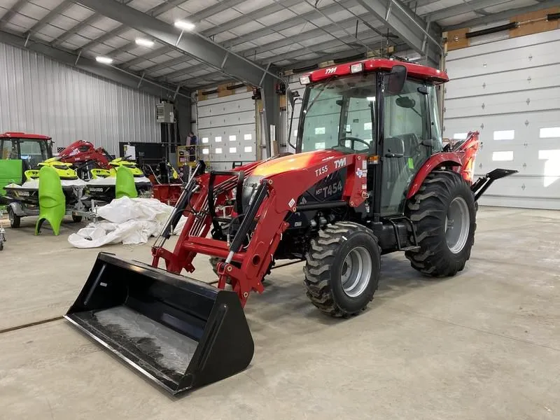 2023 TYM  T454 Hydrostatic Tractor with 46HP, Cab, Loader and Backhoe