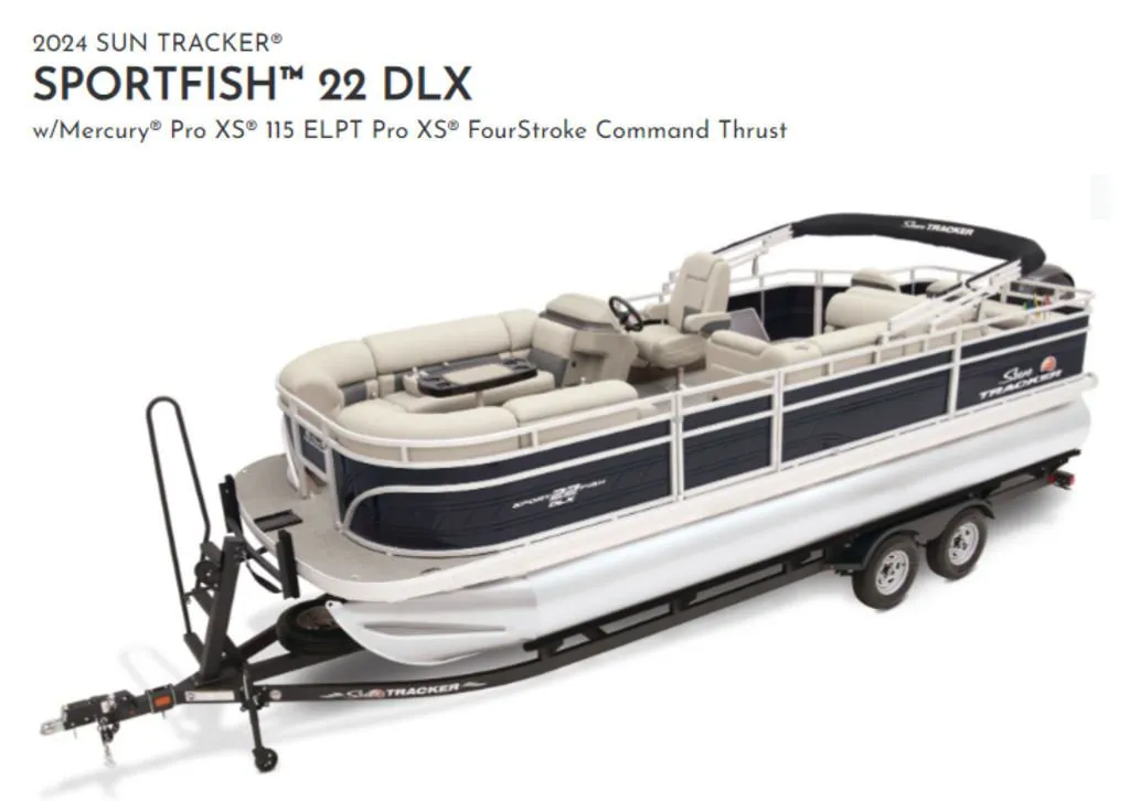 2024 Sun Tracker Sportfish 22 DLX