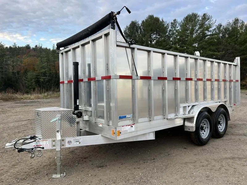 2023 Cargo Pro  7x16 12K Aluminum Dump Trailer w/48” High Sides