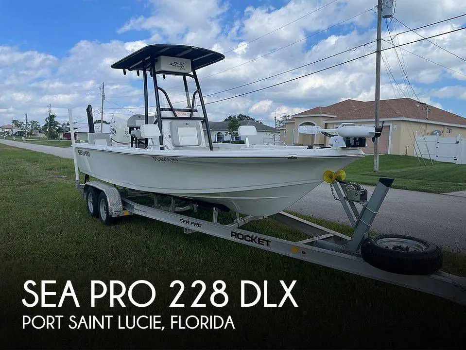 2019 Sea Pro 228 Dlx
