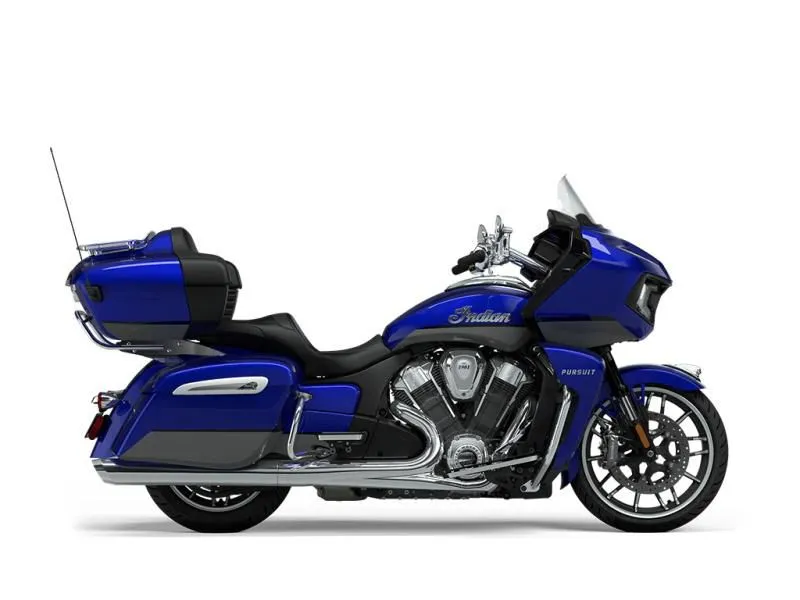 2024 Indian Motorcycle Pursuit Limited Spirit Blue Metallic