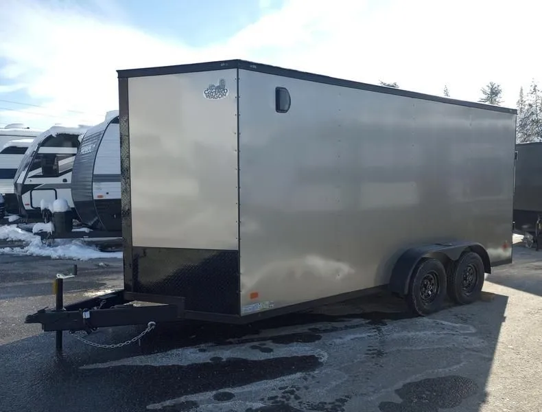2024 Covered Wagon Trailers  7x16 Enclosed Cargo w/Extra Height & Blackout PKG
