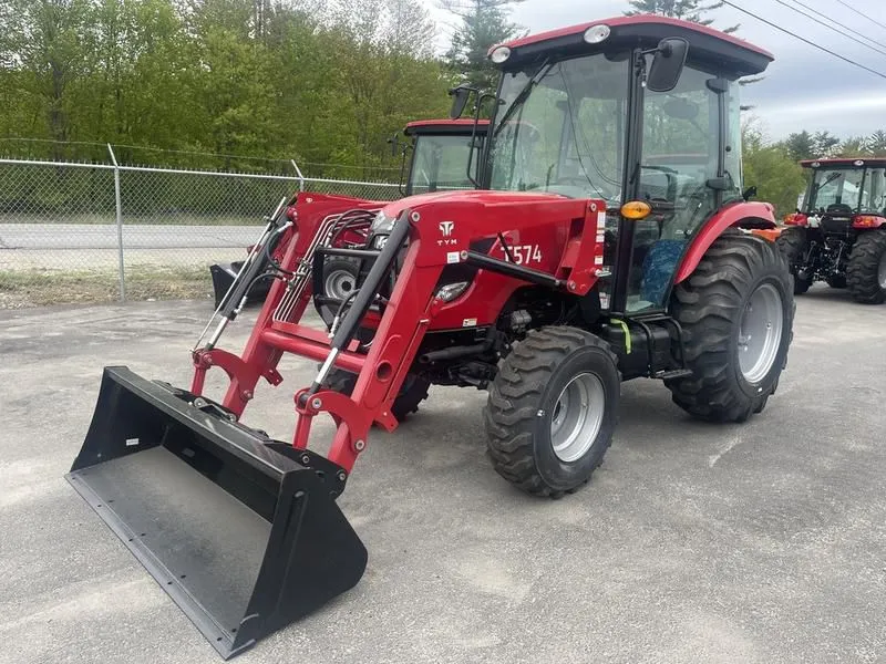 2023 TYM  T574C Tractor with 55HP, Cab and Loader