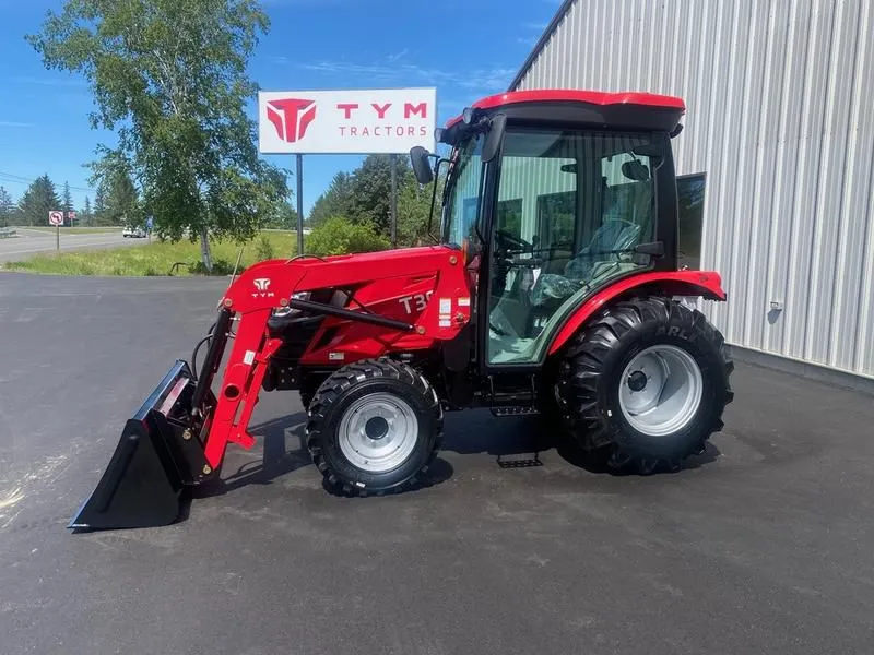 2023 TYM  T394 Tractor with 37.4HP, Cab and Front Loader