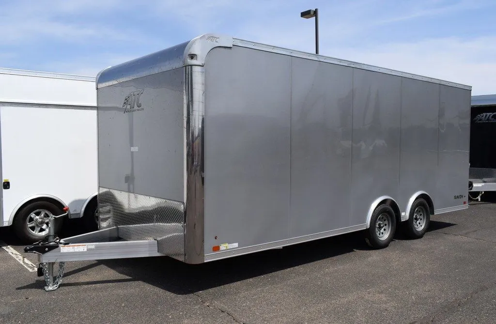 2018 ATC Trailers Raven Car Hauler 8.5 x 20 Tandem 3500 Torsion Axles