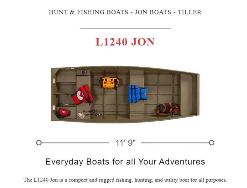2024 Lowe Boats L1240 Jon