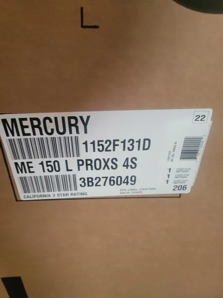 2023 Mercury Marine Pro XS 150