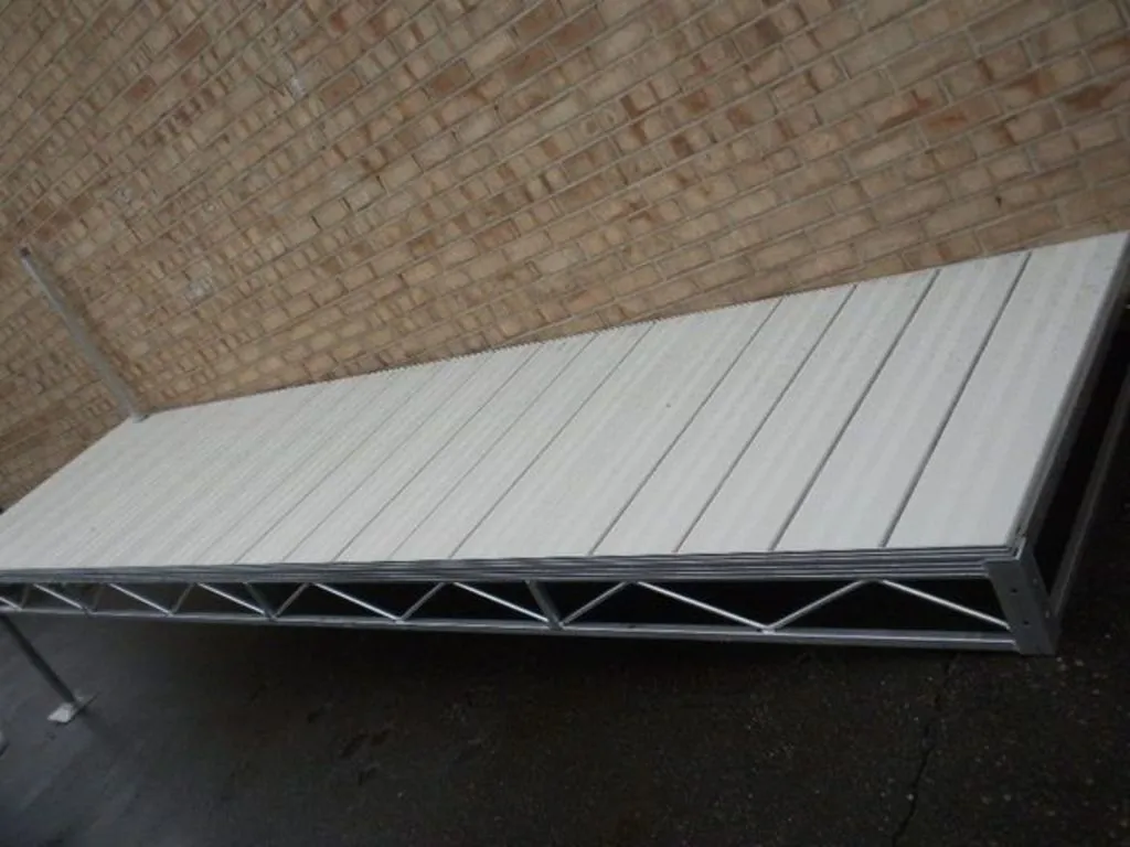  Aluminum Dock 16' Long Section with Aluminum Decking