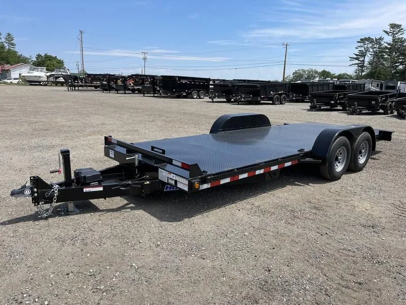 2022 Hawke Trailers  7x20 Steel Deck 10K LowPro Tilt Equipment Trailer