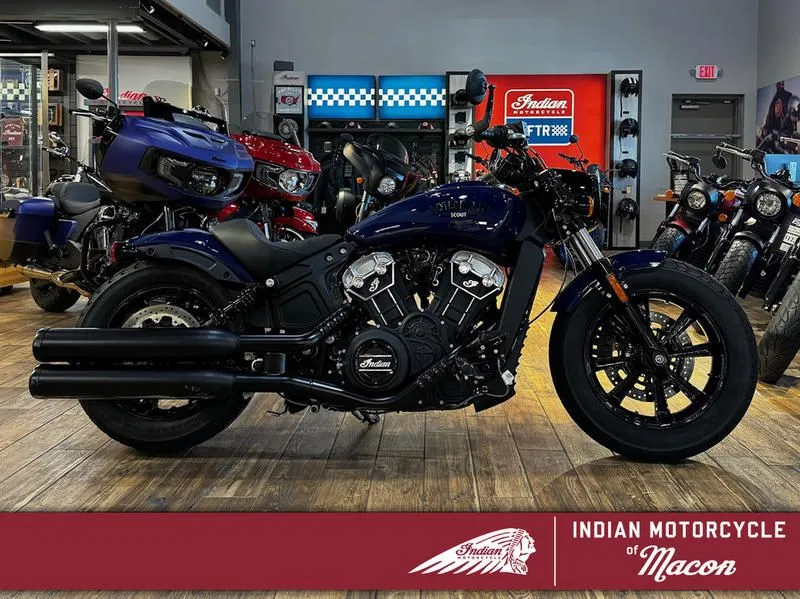 2023 Indian Motorcycle Scout Bobber ABS Springfield Blue Metallic
