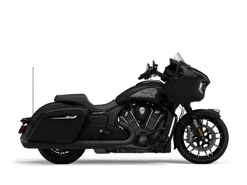 2024 Indian Motorcycle Challenger Dark Horse w/PowerBand Audio Pkg Black Smoke