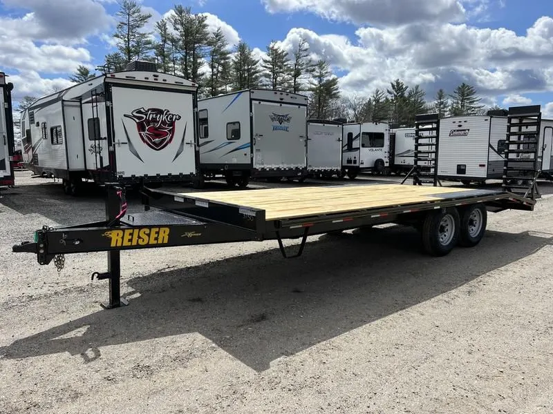 2024 Reiser Trailers  8.5x20 14K X-Series Deckover Equipment w/ Stand Up Ramps