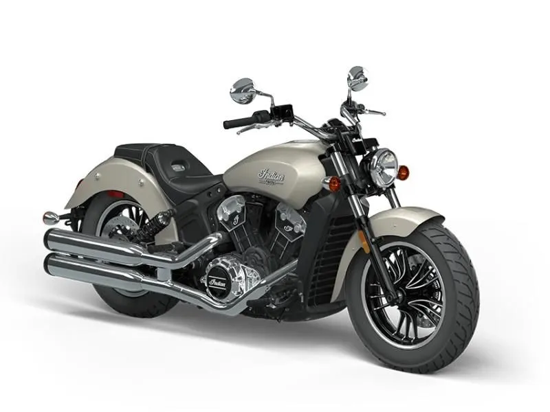 2023 Indian Motorcycle Scout ABS Silver Quartz Metallic