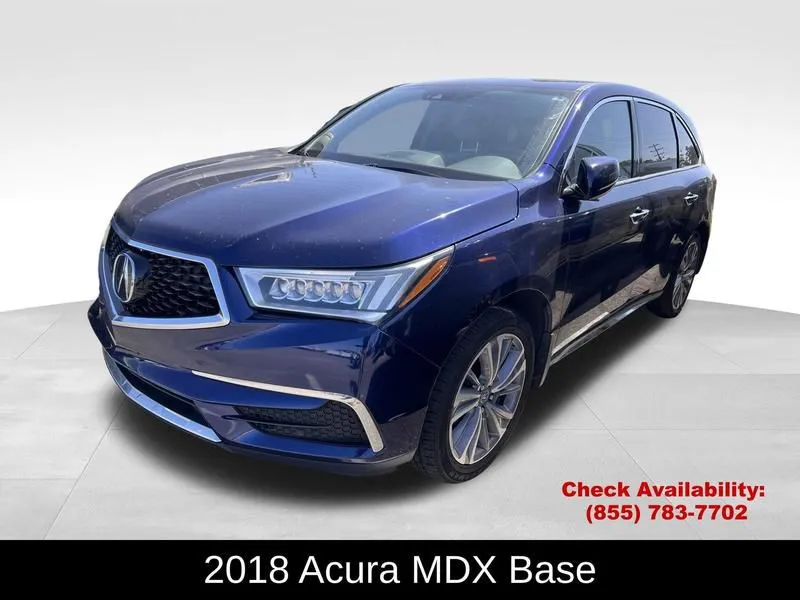 2018 Acura MDX AWD 3.5L 3.5L V6 SOHC i-VTEC 24V