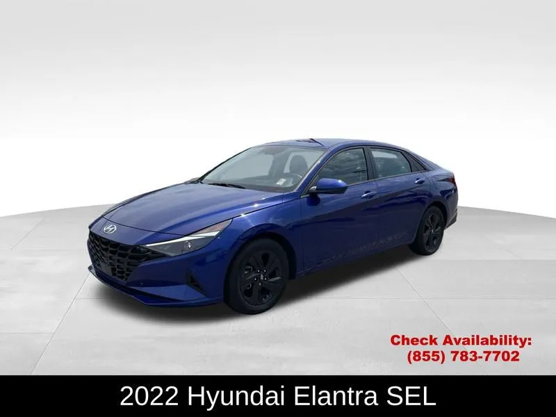 2022 Hyundai Elantra FWD SEL 2.0L 4-Cylinder DOHC 16V