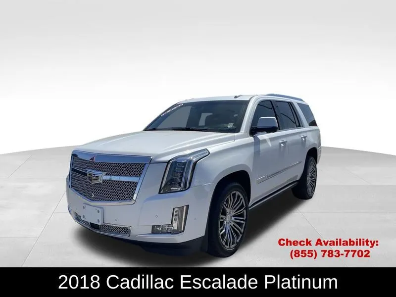 2018 Cadillac Escalade 4WD Platinum Edition 6.2L Variable Valve Timing V8 SIDI