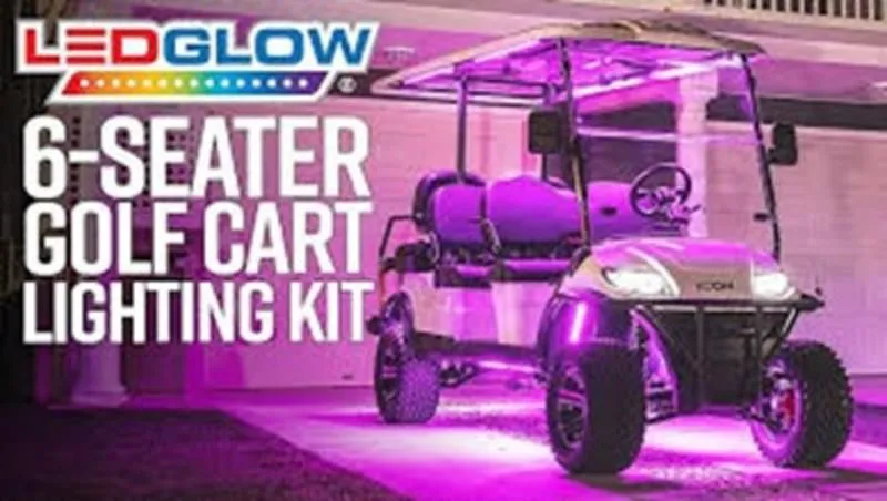 2024 LED GLOW Golf Cart lighting kit
