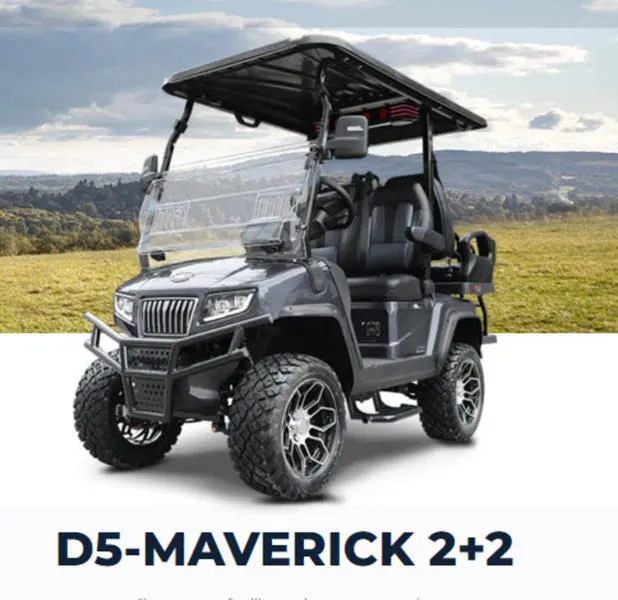 2024 Evolution Electric Vehicles D5-Maverick 2+2 LSV