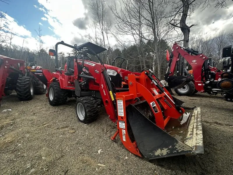 2021 Massey Ferguson  1723E Hydrostatic Tractor with 3rd Function, Grapple Rake & Wood Chipper