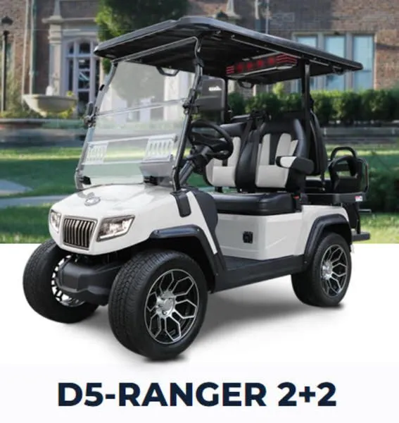 2024 Evolution Electric Vehicles D5 Ranger 2+2 LSV