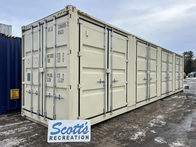 2024 40' Storage  Container High Cube One Trip w/Side Doors