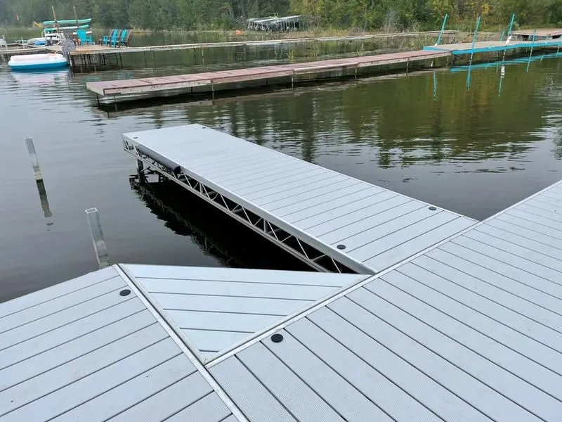 2024 Paradise Grey Aluminum Dock Package