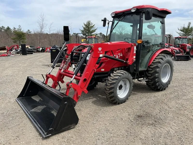 2019 TYM  Pre-Owned T474 Tractor with Factory Cab, Heat and A/C