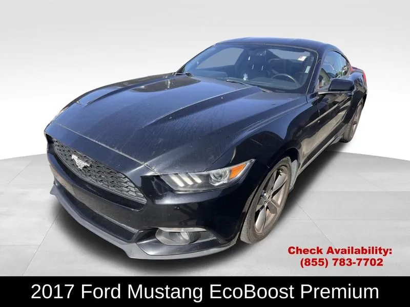 2017 Ford Mustang RWD EcoBoost Premium EcoBoost 2.3L I4 GTDi DOHC Turbocharged VCT