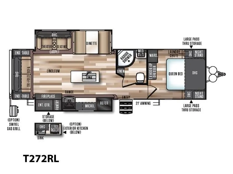 2017 Forest River Wildwood Heritage Glen T272RL