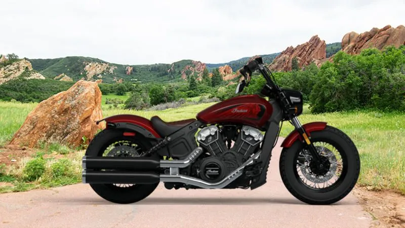 2024 Indian Motorcycle Scout Bobber Twenty ABS Maroon Metallic