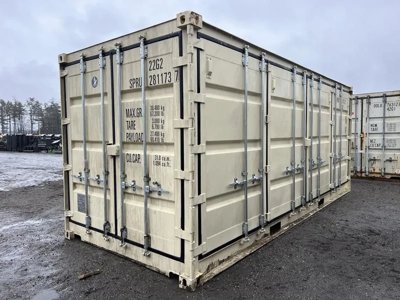 2024 20' Storage  Container Standard Height One Trip w/Open Side