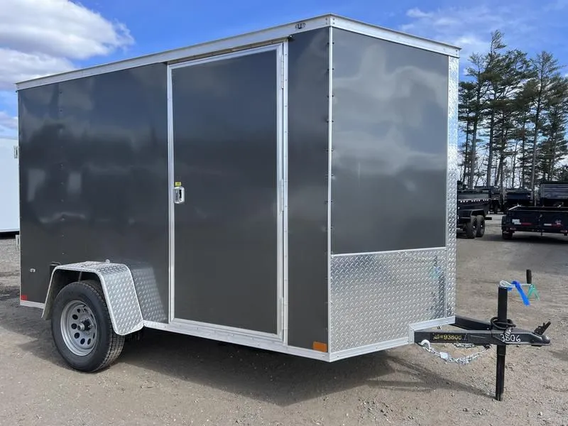 2024 Covered Wagon Trailers  6x10 Enclosed Cargo w/Spring Assist Rear Ramp