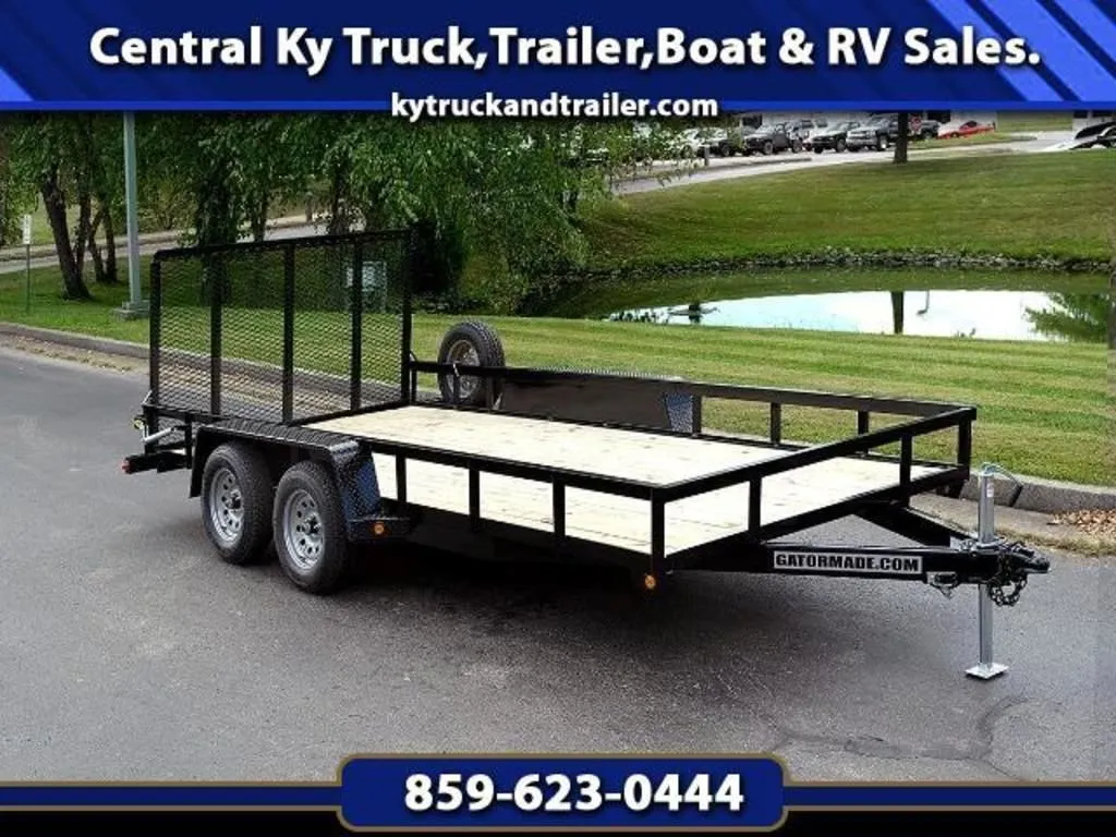 2024 Gatormade Trailers 16 FT Utility Tandem