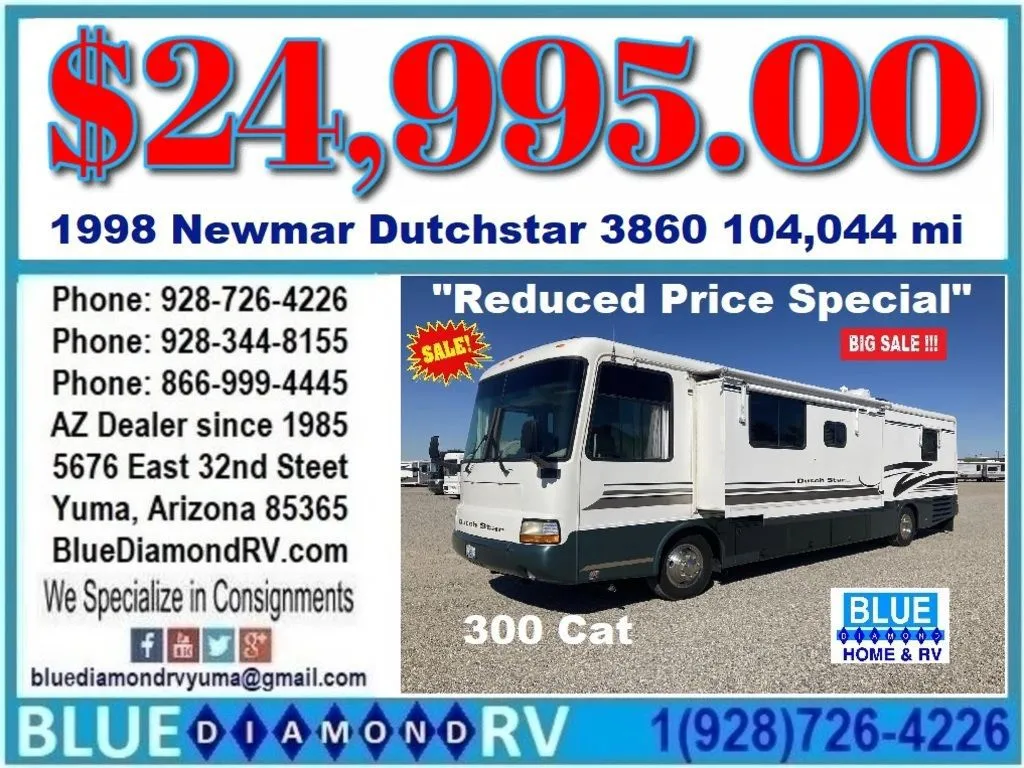 1998 Newmar Dutchstar 3860