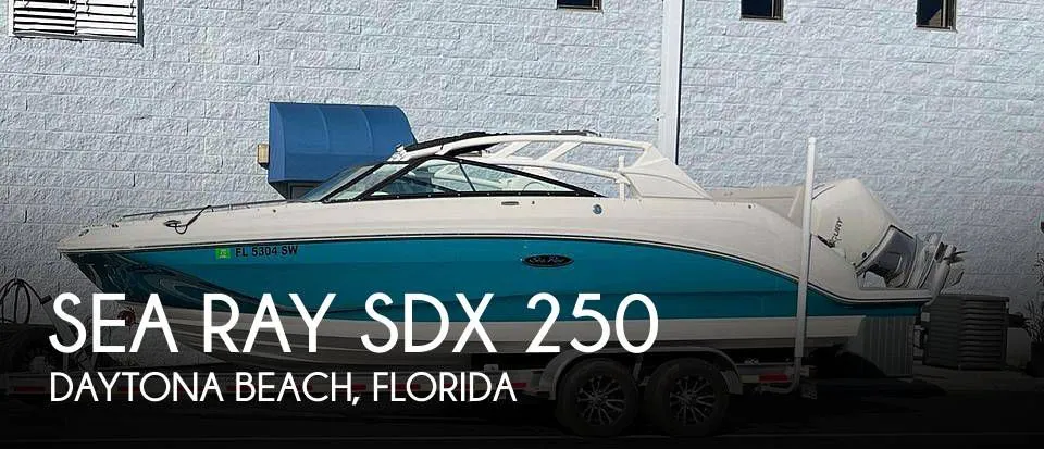 2021 Sea Ray SDX 250