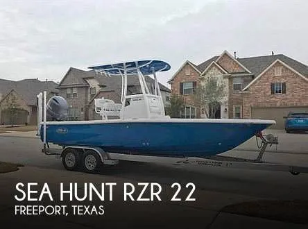 2017 Sea Hunt RZR 22