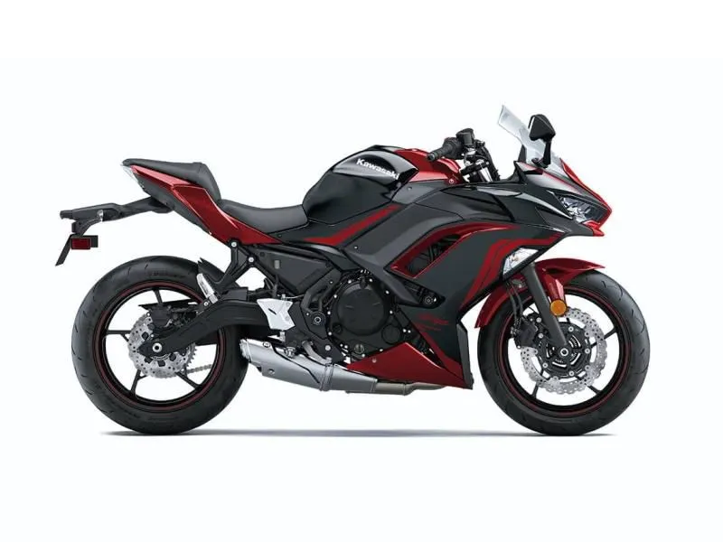 2021 Kawasaki Ninja 650 ABS Metallic Spark Black/Metallic Imperial Red