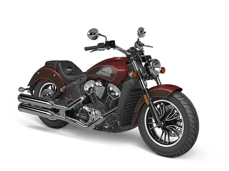 2021 Indian Motorcycle Scout ABS Maroon Metallic/Crimson Metallic