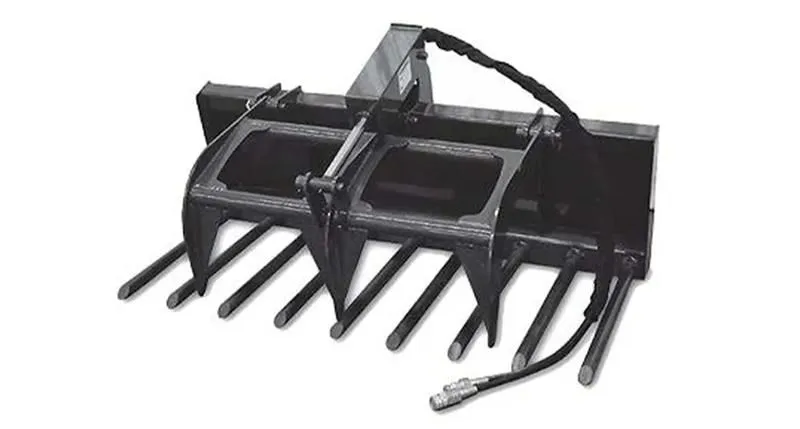  IronCraft  72” Compact Tractor Manure Fork Grapple