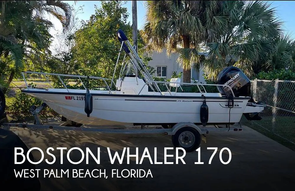 2013 Boston Whaler 170 Montauk