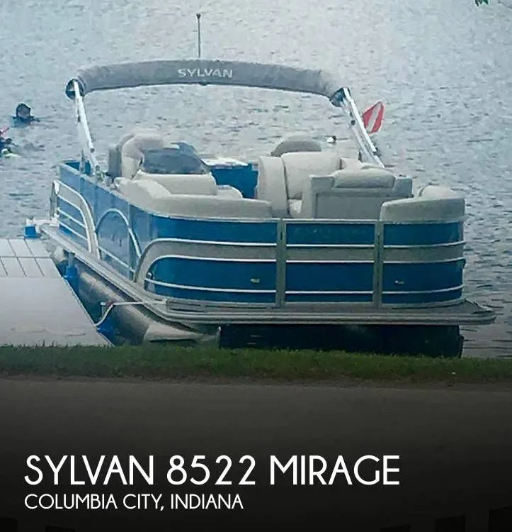 2017 Sylvan 8522 Mirage Party Fish LE