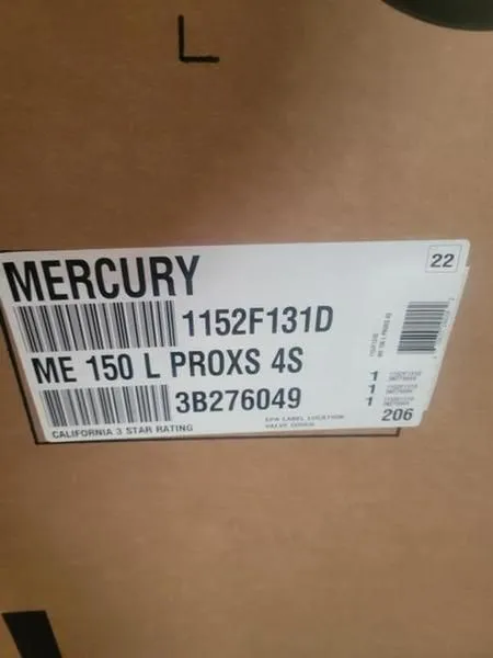 2023 Mercury Marine Pro XS 150 hp