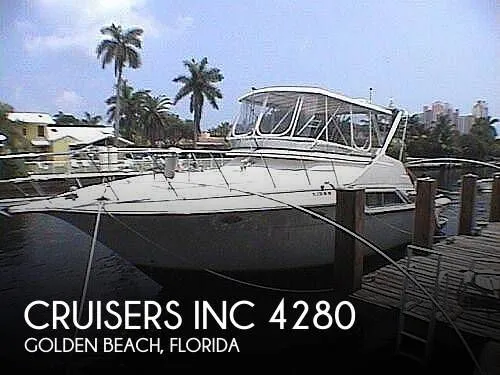 1990 Cruisers Inc SEDAN BRIDGE 4280