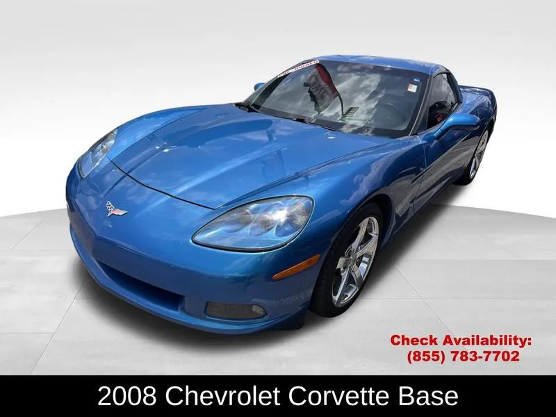 2008 Chevrolet Corvette RWD  6.2L V8 SFI