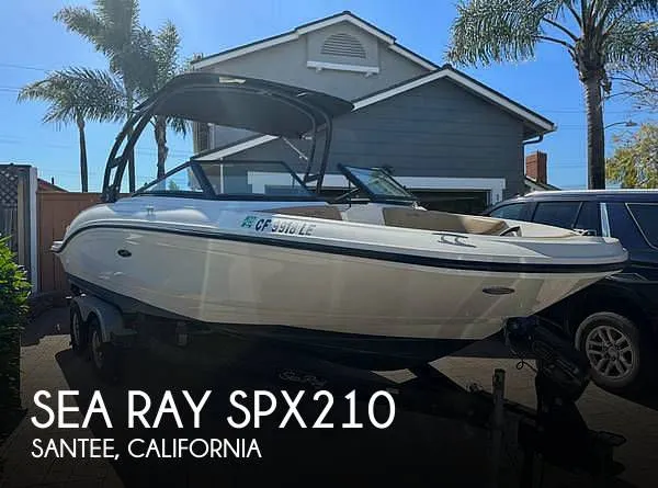 2021 Sea Ray SPX210