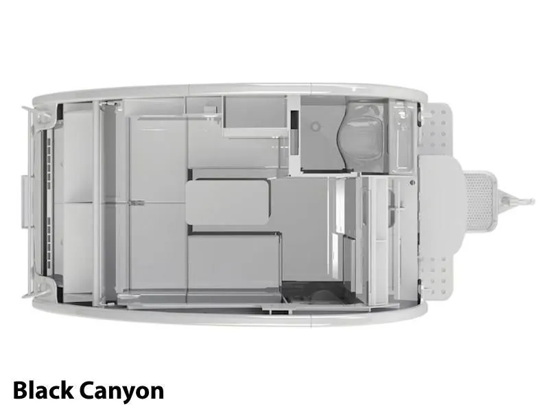 2024 nuCamp Tab 320 S Teardrop Camper Black Canyon