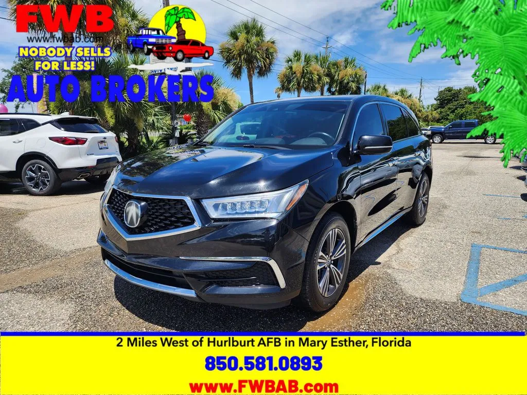 2017 Acura MDX Standard 3.5L V-6 Engine 9-Speed Automatic