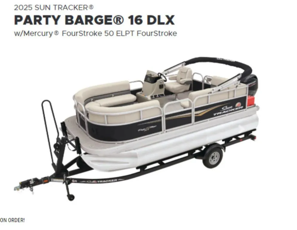2025 Sun Tracker PARTY BARGE 16 DLX