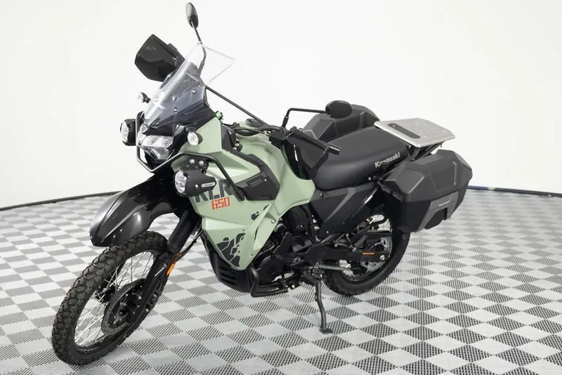 2024 Kawasaki KLR 650 ADVENTURE ABS GREEN